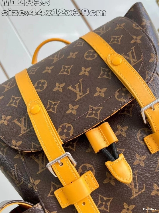 Cheap Vuitton Christopher Backpack MM-38*44*12.5CM Louis 0727
